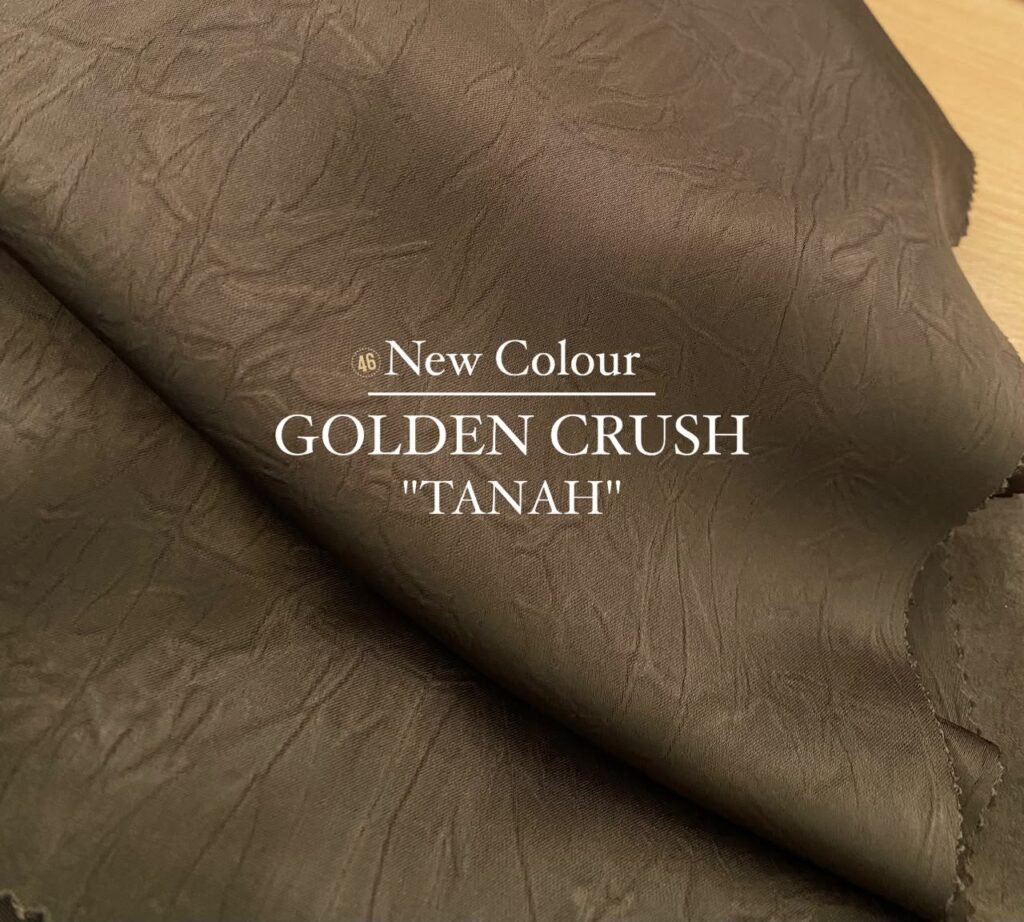 Apa Itu Kain Golden Crush? Kilau Mewah yang Lahir dari Sebuah Cerita